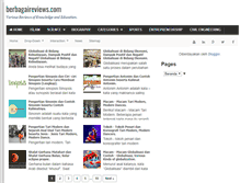 Tablet Screenshot of berbagaireviews.com